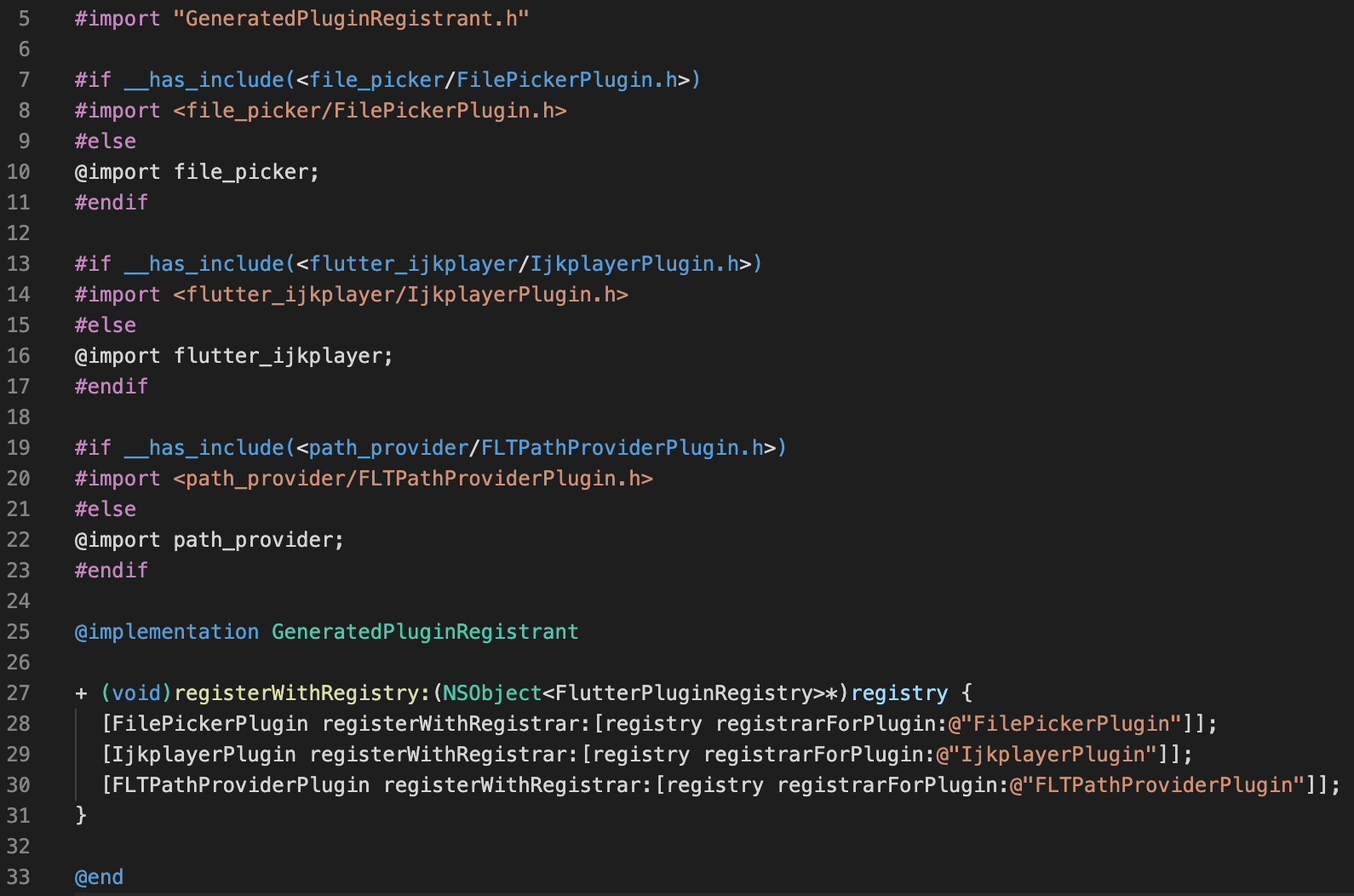 GeneratedPluginRegistrant